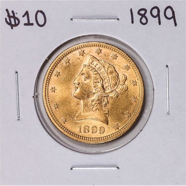 1899 $10 Liberty Head Eagle Gold Coin