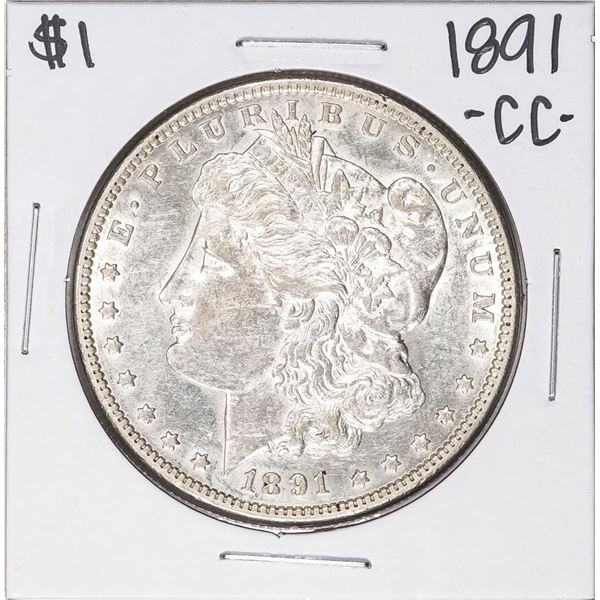 1891-CC $1 Morgan Silver Dollar Coin