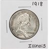Image 1 : 1918 Illinois Centennial Commemorative Half Dollar Coin