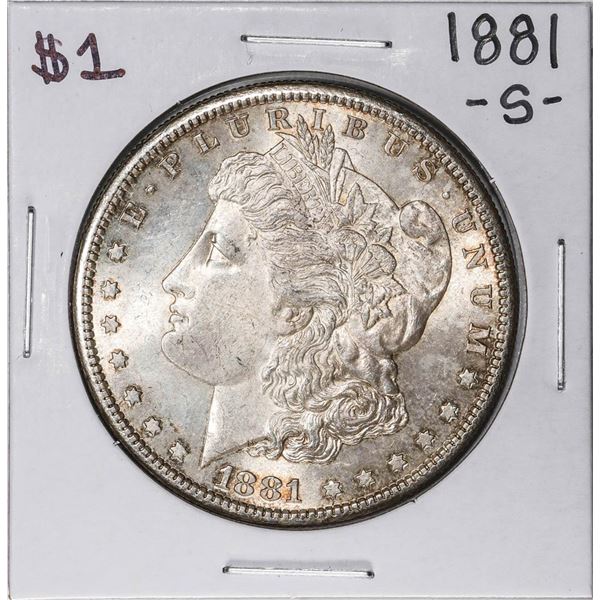 1881-S $1 Morgan Silver Dollar Coin
