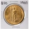 Image 1 : 1907 $20 St. Gaudens Double Eagle Gold Coin