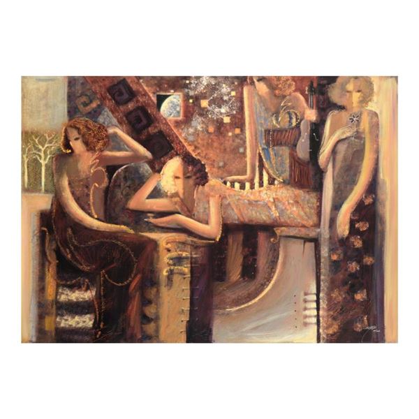 Sabzi "Lunar Reverie" Limited Edition Giclee On Canvas