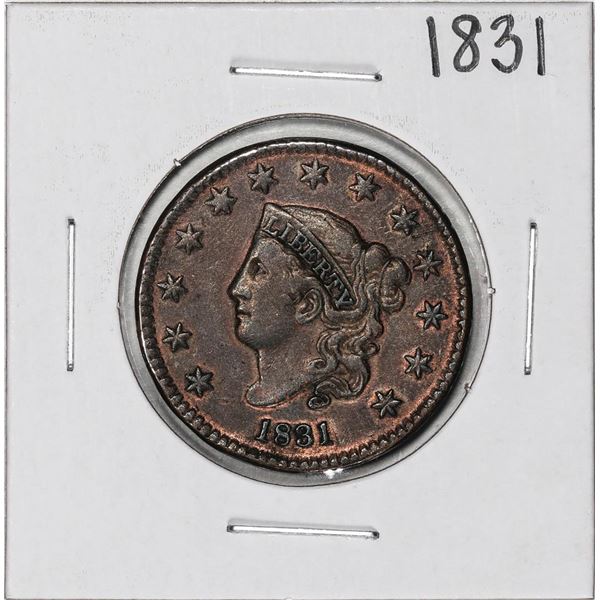 1831 Coronet Head Large Cent Coin
