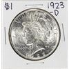 Image 1 : 1923-D $1 Peace Silver Dollar Coin