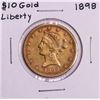 Image 1 : 1898 $10 Liberty Head Eagle Gold Coin