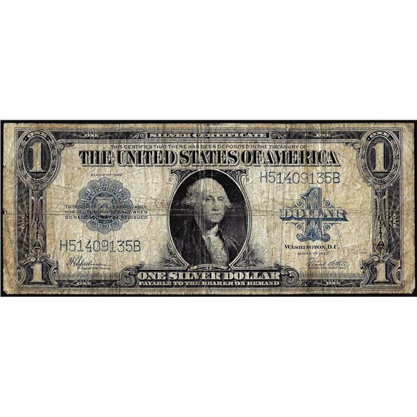 1923 $1 Silver Certificate Note