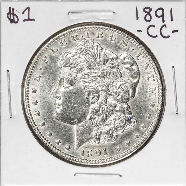 1891-CC $1 Morgan Silver Dollar Coin