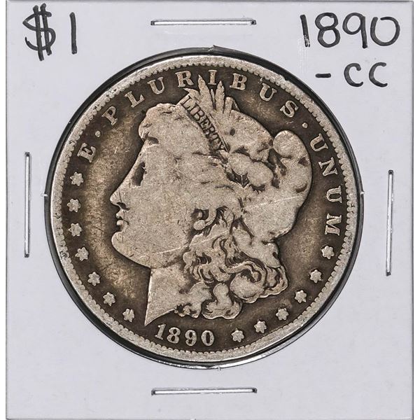 1890-CC $1 Morgan Silver Dollar Coin