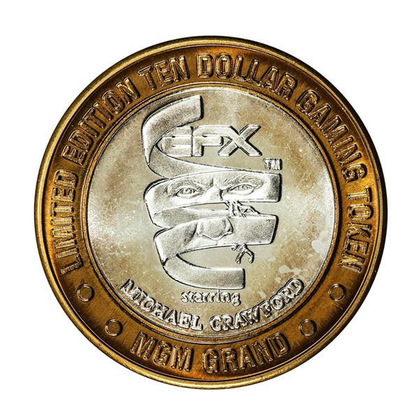 .999 Fine Silver MGM Grand Las Vegas, Nevada $10 Limited Edition Gaming Token