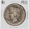 Image 1 : 1921 $1 Peace Silver Dollar Coin
