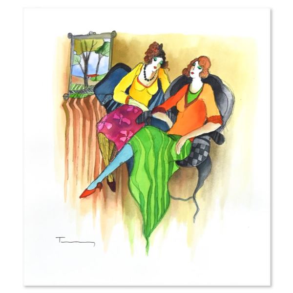 Itzchak Tarkay (1935-2012) Original Mixed Media on Paper