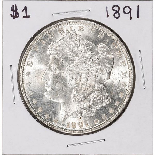 1891 $1 Morgan Silver Dollar Coin