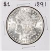 Image 1 : 1891 $1 Morgan Silver Dollar Coin