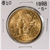 1888-S $20 Liberty Head Double Eagle Gold Coin