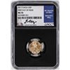 Image 1 : 2017 $5 American Gold Eagle Coin NGC MS70 FDOI Moy Signature