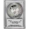 Image 2 : 1993-P $1 Proof American Silver Eagle Coin PCGS PR69DCAM Edmund Moy Signature