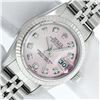 Rolex Ladies Stainless Steel Diamond Oyster Perpetual Datejust Wristwatch Rolex Box