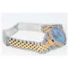 Image 5 : Rolex Men's Two Tone Diamond & Sapphire Datejust Wristwatch
