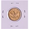 Image 2 : 1891-CC $5 Liberty Head Half Eagle Gold Coin