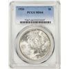 Image 1 : 1926 $1 Peace Silver Dollar Coin PCGS MS64