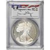 Image 1 : 2008-W $1 Proof American Silver Eagle Coin PCGS PR69DCAM Edmund Moy Signature