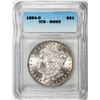 Image 1 : 1884-O $1 Morgan Silver Dollar Coin ICG MS65