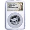 Image 2 : 2015P Australia $1 Proof Kangaroo High Relief 1oz Silver Coin NGC PF70 Ultra Cameo