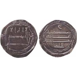 ISLAMIC COINS, Aghlabid. Anti-Aghlabid revolt, Anonymous, Dirham, 195h, obv nothing betwee