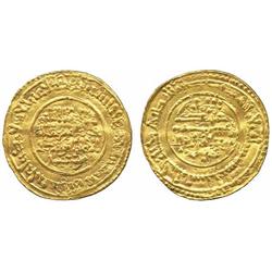 ISLAMIC COINS, Al-Murabitid. Abu Bakr b. ‘Umar, Gold Dinar, Sijilmasa xx3h, 4.20g.  Crude 