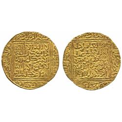 ISLAMIC COINS, Hafsid. abu’l-‘Abbas Ahmad II, Gold Dinar, no mint undated, 4.69g (Hazard 6