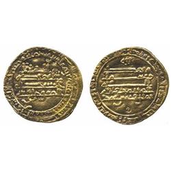 ISLAMIC COINS, Tulunid. Khumarawayh, Gold Dinar, al-Rafiqa 277h, 3.45g (Grabar 38).  Very 
