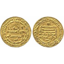 ISLAMIC COINS, Tulunid. Harun b. Khumarawayh, Gold Dinar, Misr 289h, with the name of the 