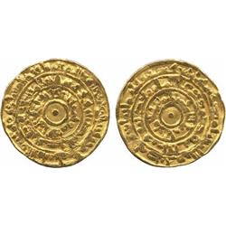 ISLAMIC COINS, Fatimid. al-Mu’izz, Gold Dinar, Misr 364h, 4.09g (N 370).  Very fine.