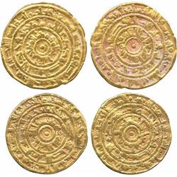 ISLAMIC COINS, Fatimid. al-Mu‘izz, Gold Dinars (2), al-Mansuriya 360h, 4.14g and 365h, 3.7