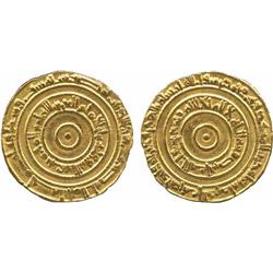 ISLAMIC COINS, Fatimid. al-‘Aziz (365-386h), Gold Dinar, Misr 366h, 4.15g (N 700).  Very f