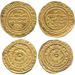 ISLAMIC COINS, Fatimid. al-Mustansir, Gold Dinars (2), Misr 440h, 4.04g, 442h, 3.84g (N 21