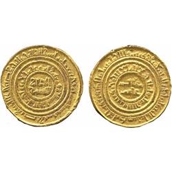 ISLAMIC COINS, Fatimid. al-Amir, Gold Dinar, Sur 516h, 3.79g (N 2492).  About extremely fi