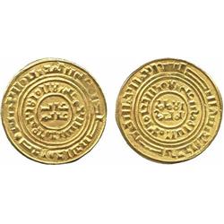 ISLAMIC COINS, Crusader. Copy of a Fatimid Gold Dinar, “al-Amir”, mint and date illegible,