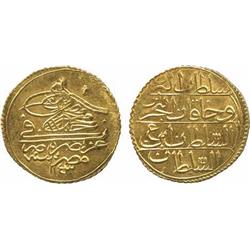 ISLAMIC COINS, Ottoman. Mahmud I, Gold Zeri Mahbub, Misr 1143h, ‘ain, 2.57g (Pere 562; KM 