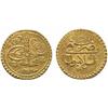 Image 1 : ISLAMIC COINS, Ottoman. Mahmud I, Gold Funduq, Islambul 1143h, sad, 3.47g.  About extremel