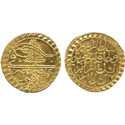 ISLAMIC COINS, Ottoman. Mustafa III (1171-1187h), Gold Zeri Mahbub, Islambul 1171h, year 7