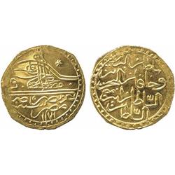 ISLAMIC COINS, Ottoman. Mustafa III, Gold Zeri Mahbub, Misr 1171h, ms, 2.61g (Pere 622; KM