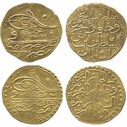 ISLAMIC COINS, Ottoman. Mustafa III, Gold Zeri Mahbub (2), Misr 1171h, sin, ‘ain (Pere 621