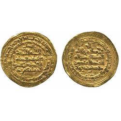 ISLAMIC COINS, Samanid. Samanid / Ghaznawid, Mansur II / Mahmud, Gold Dinar, Naysabur 387h