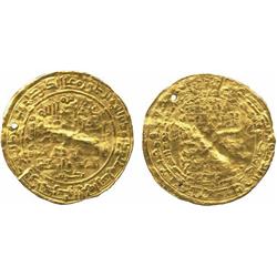 ISLAMIC COINS, Abbasid/Great Seljuq. al-Muktafi/Sanjar and Mas‘ud, Gold Dinar, Takrit 545h