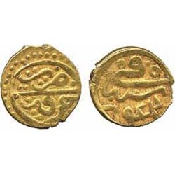 ISLAMIC COINS, Qalhatid of Hormuz. temp. Turanshah II (840-860h), Gold Fractional Dinar, J