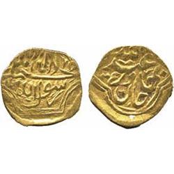 ISLAMIC COINS, Shaybanid. ‘Abd Allah II (991-1006h), Gold ¼-Mithqal, no mintname, 1004h, 0