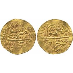 ISLAMIC COINS, Mangit of Bukhara. temp. Muzaffar al-din (1277-1303h), Tilla, Bukhara-yi Sh