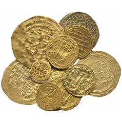 ISLAMIC COINS, Miscellaneous. Islamic Gold (11), Abbasid, Dinars (3), 141h, 186h, 208h; Fa