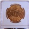 Image 2 : 1914 d MS 62 NGC $20 Gold Saint Gaudens